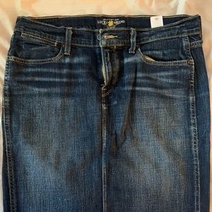 Lucky Brand denim skirt